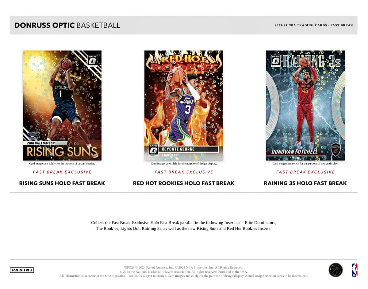 2023-24 Panini Donruss Optic Basketball Fast Break Box