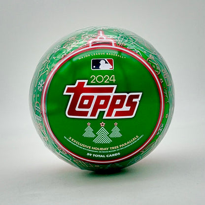 2024 Topps Holiday Baseball Tin