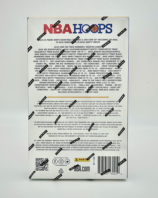 2022-23 Panini Hoops Basketball Hobby Box