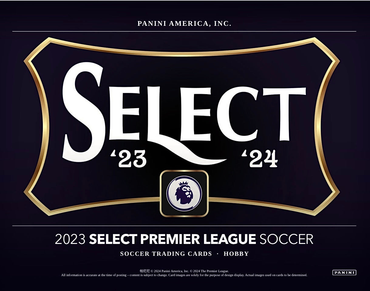 2023-24 Panini Select Premier League Soccer Hobby Box