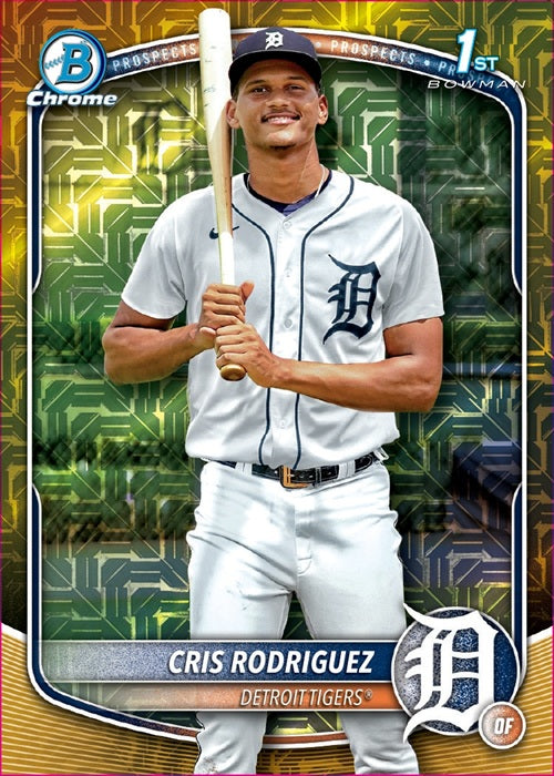 2025 Bowman Chrome Baseball Mega Cris Rodriguez