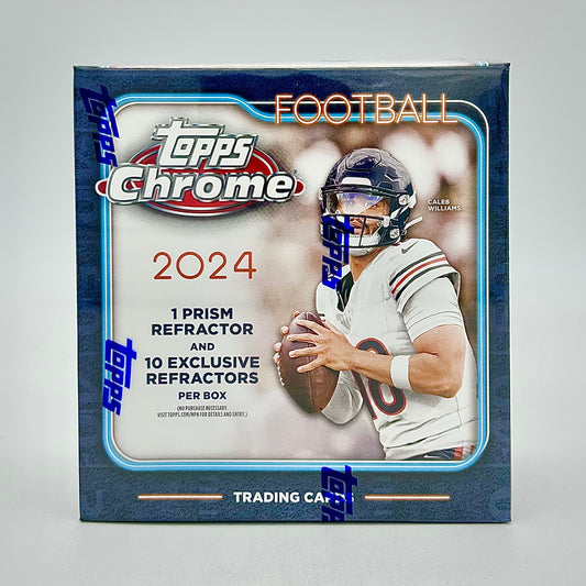 2024 Topps Chrome Football Mega Box