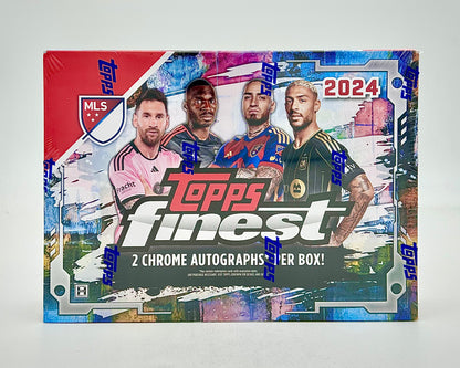 2024 Topps Finest MLS Soccer Hobby Box