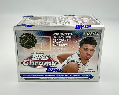 2023-24 Topps Chrome Basketball Value Box