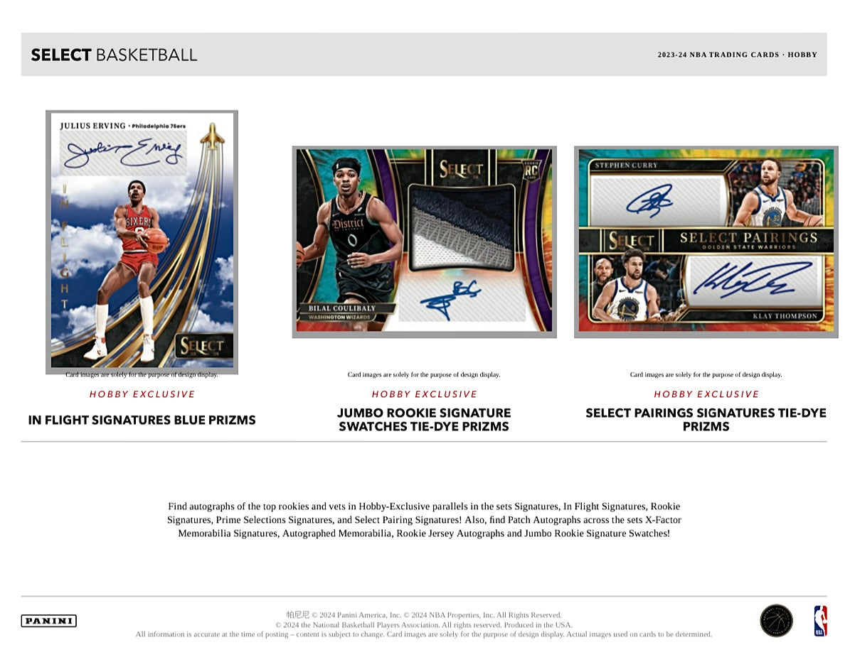 2023-24 Panini Select Basketball Hobby Box