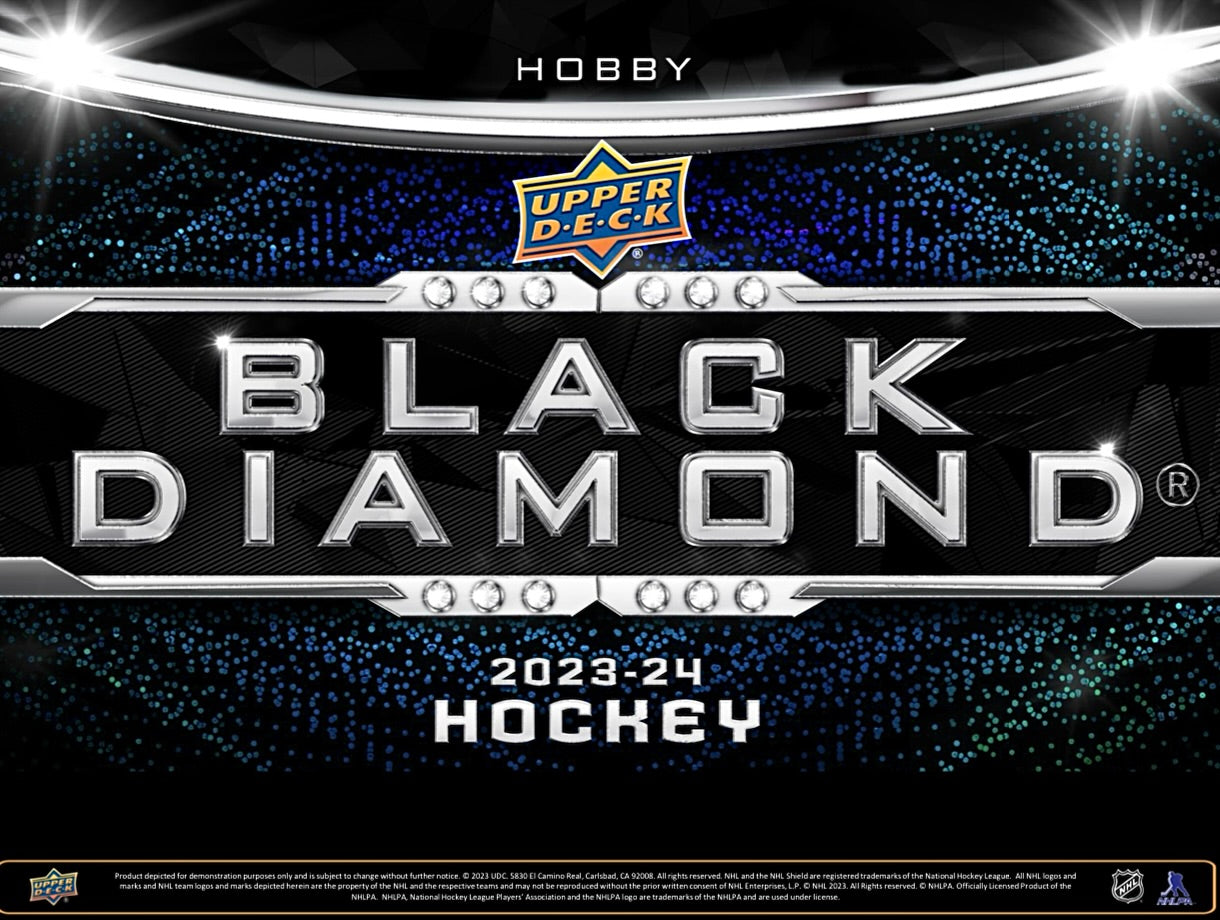 2023-24 Upper Deck Black Diamond Hockey Hobby Box