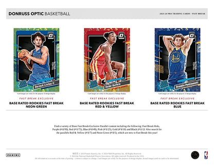 2023-24 Panini Donruss Optic Basketball Fast Break Box