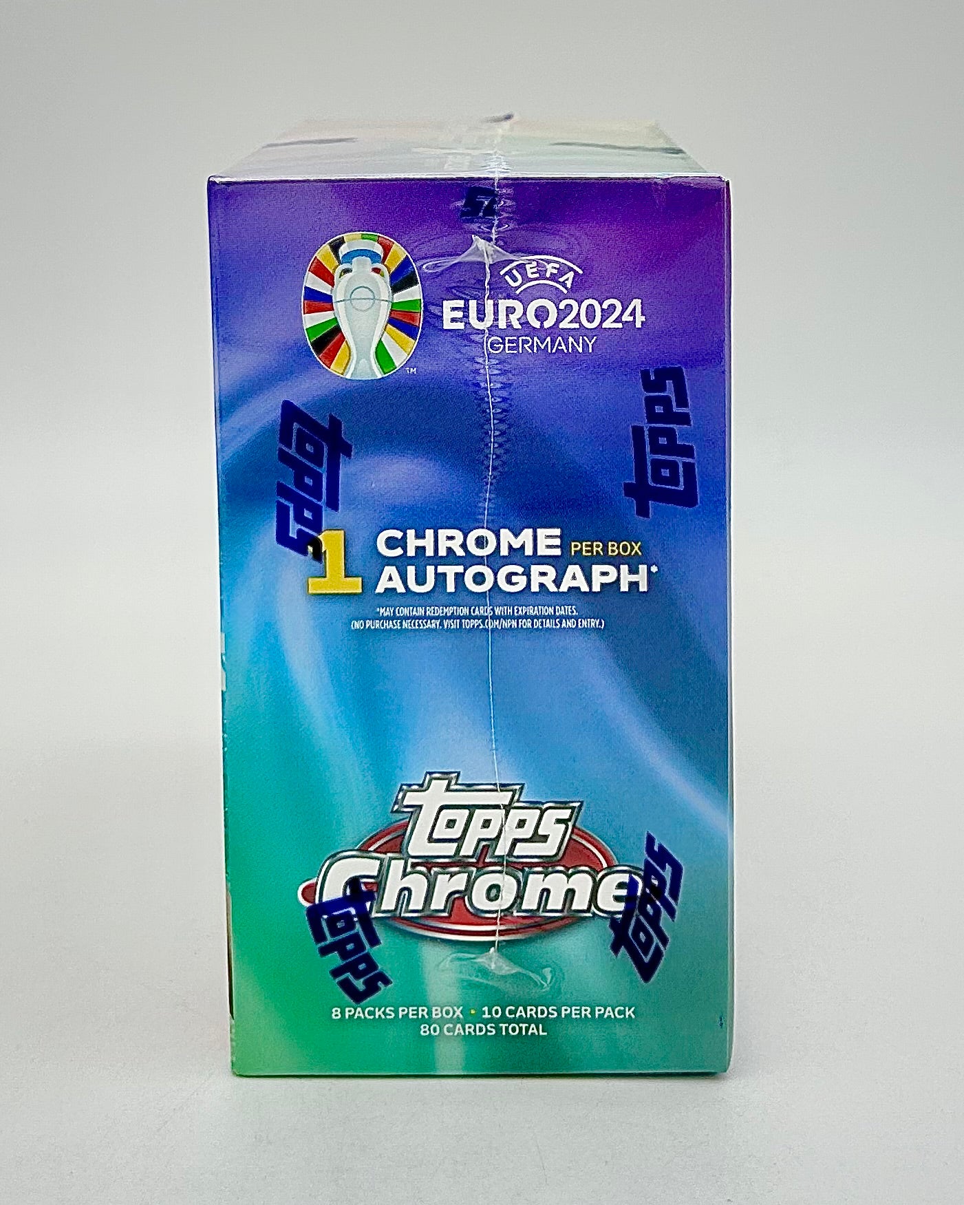 2023-24 Topps Chrome UEFA EURO Soccer Hobby Box