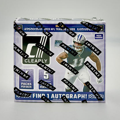 2023 Panini Clearly Donruss Football Hobby Sealed Case (16 boxes)