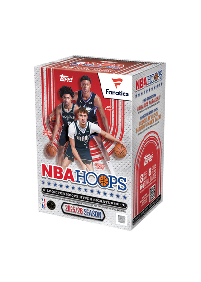 2025-26 Topps NBA Hoops Basketball Fanatics Exclusive Value Box