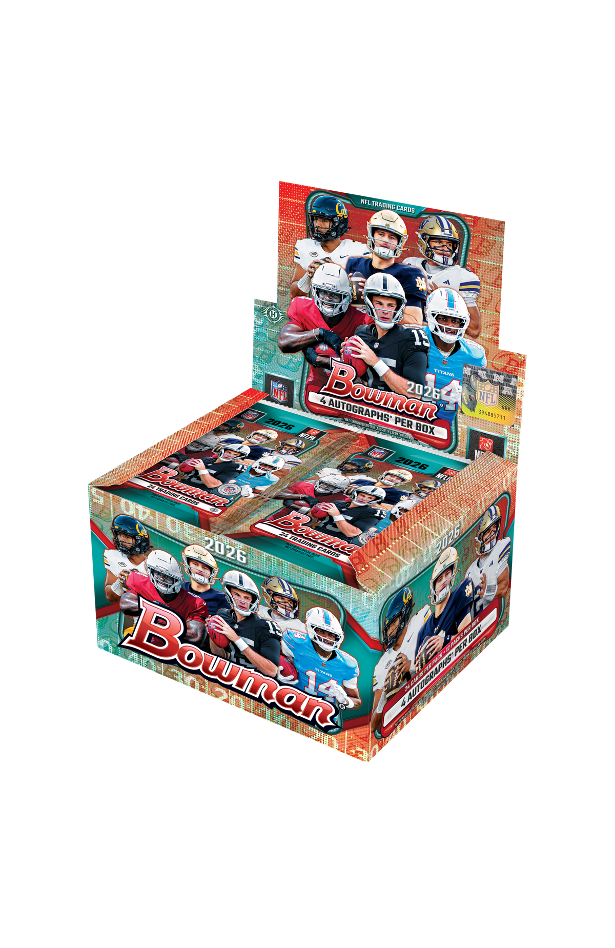 2026 Bowman Football Jumbo Box