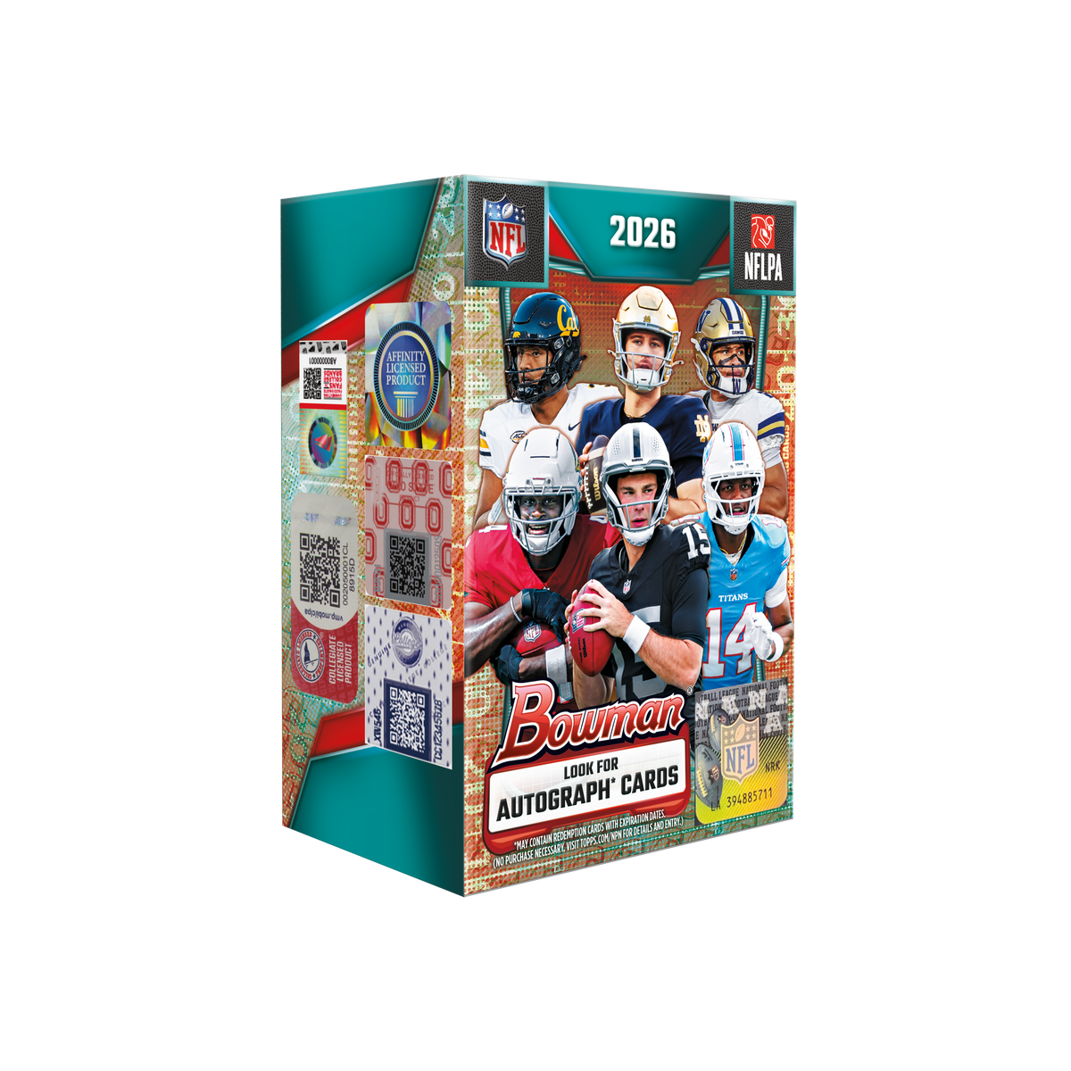 2026 Bowman Football Value Box