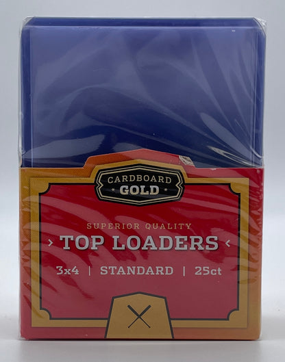 Cardboard Gold: Regular Toploaders (25ct)