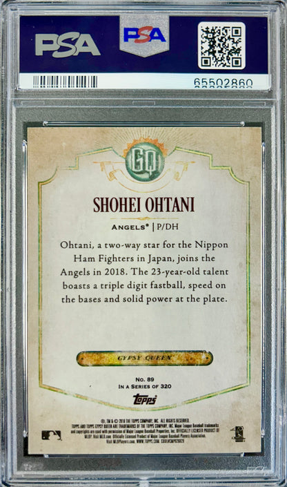 2018 Topps Gypsy Queen #89 Shohei Ohtani PSA 10 (65502860)