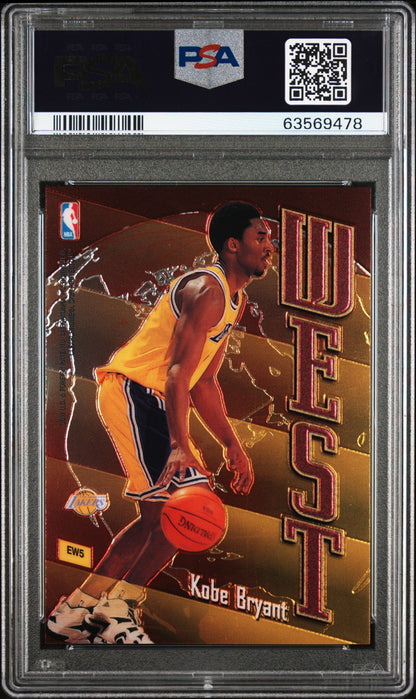 1998 Topps East West #EW5 Michael Jordan / Kobe Bryant PSA 10