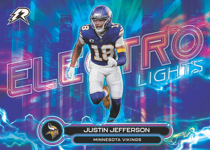 2025 Topps Resurgence Football Electro Lights Justin Jefferson