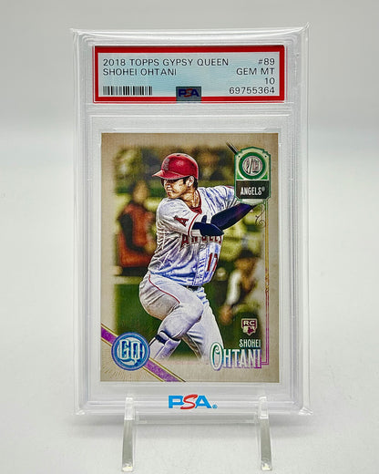 2018 Topps Gypsy Queen: #89 Shohei Ohtani (PSA 10)