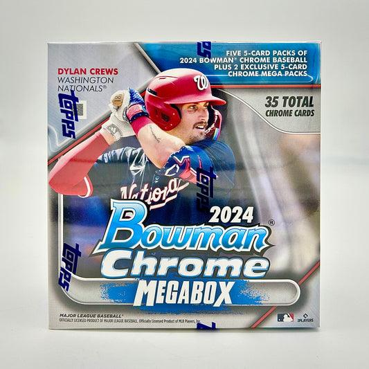 2024 Bowman Chrome Baseball Mega Box