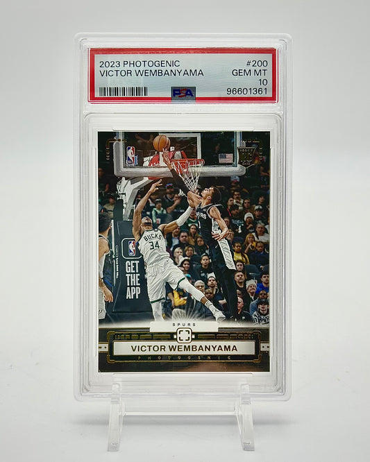 2023-24 Panini Photogenic: #200 Victor Wembanyama (PSA 10)