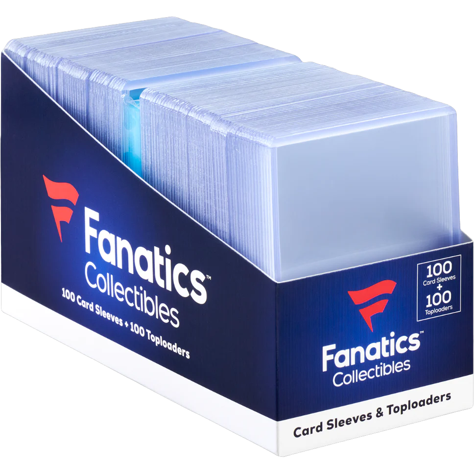 Fanatics Sleeves and Top Loaders Combo Pack (100 Count)