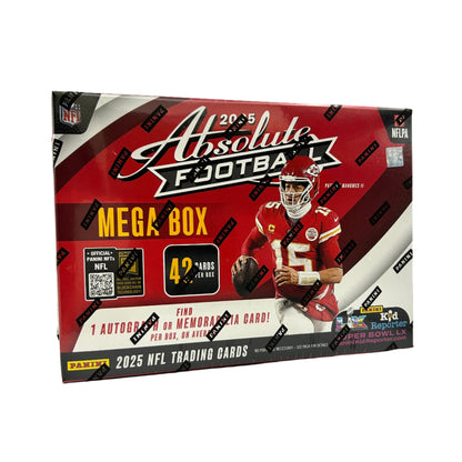 2025 Panini Absolute Football Hobby Mega Box