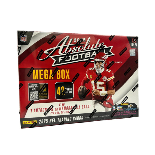 2025 Panini Absolute Football Hobby Mega Box