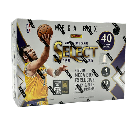 24-25 Panini Select Basketball Hobby Mega Box