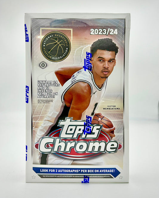 2023-24 Topps Chrome Basketball Hobby Box