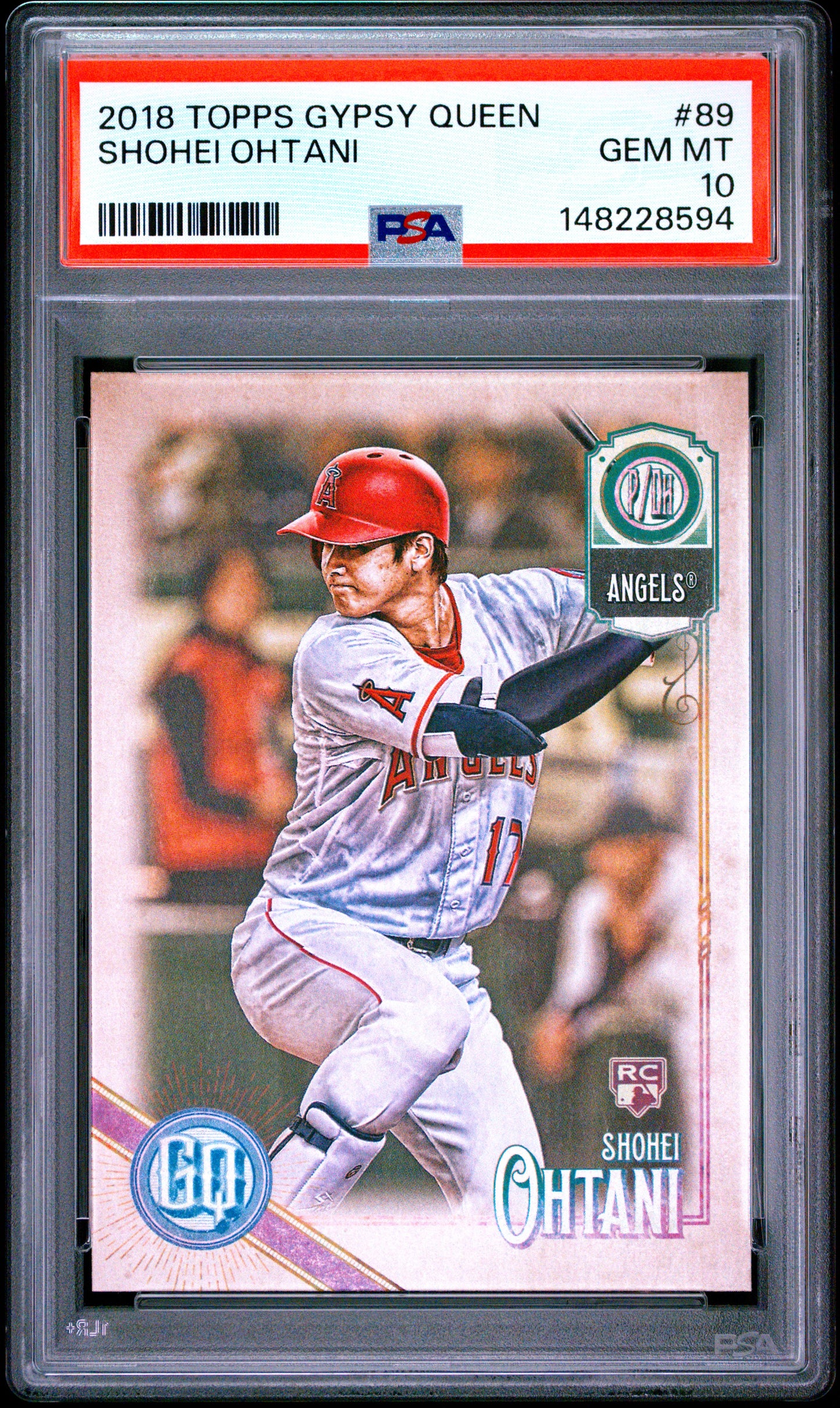 2018 Topps Gypsy Queen #89 Shohei Ohtani PSA 10