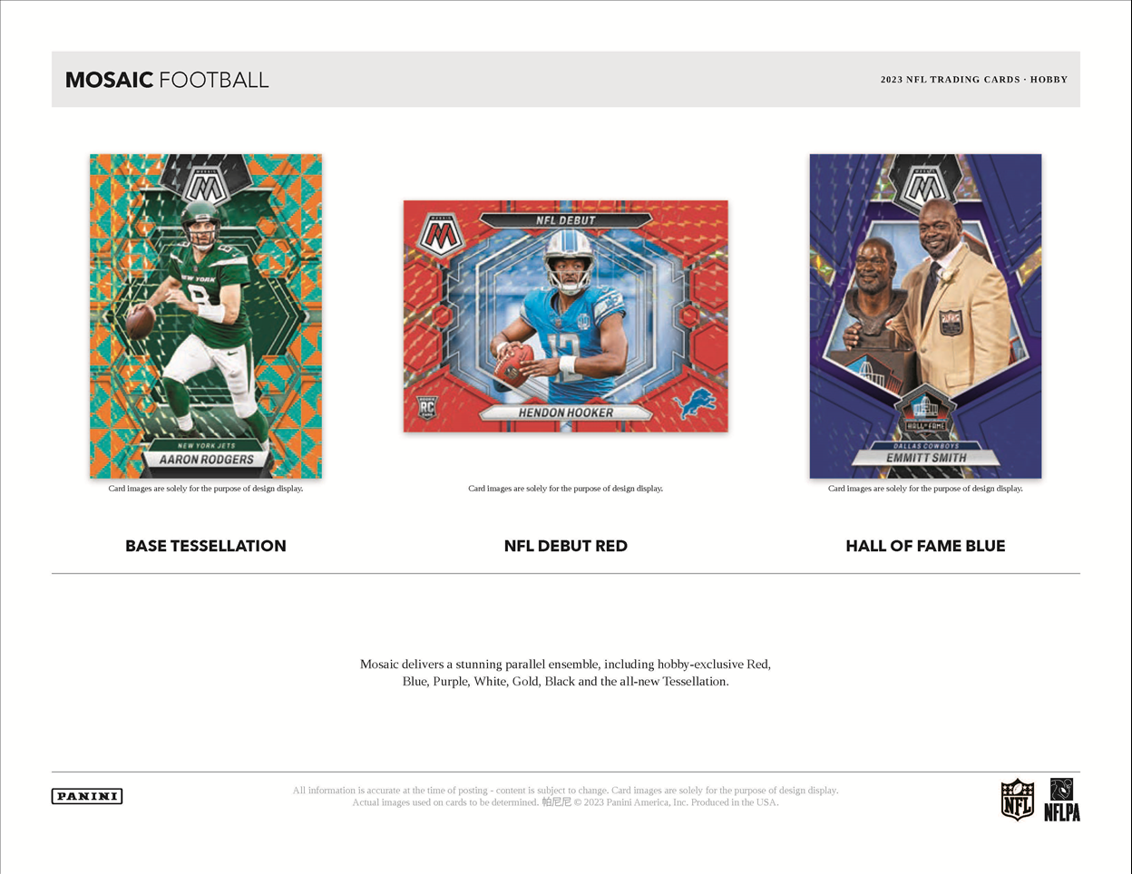 2023 Panini Mosaic Football Hobby Box