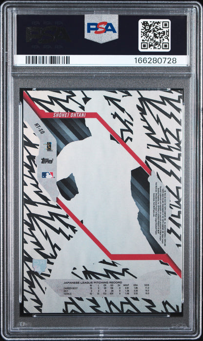 2018 Topps High Tek #HT-SO Shohei Ohtani PSA 9