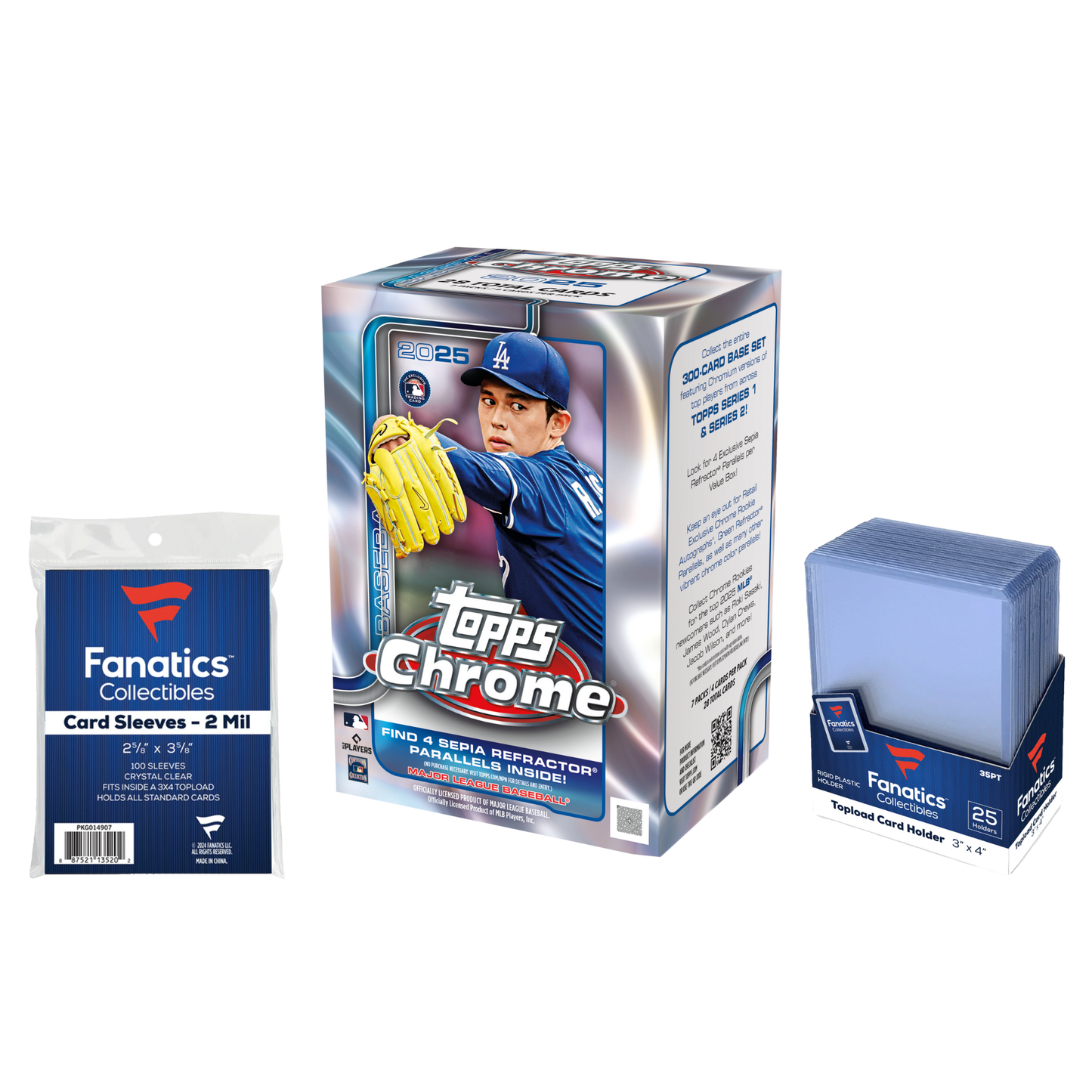 2025 Topps Chrome Baseball Value Bundle