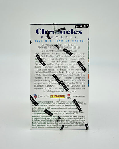 2022 Panini Chronicles Football Kid's Crate Blaster Box