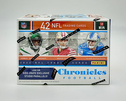 2022 Panini Chronicles Football Kid's Crate Blaster Box