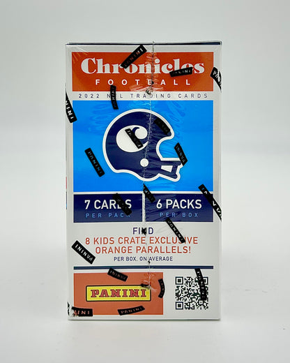 2022 Panini Chronicles Football Kid's Crate Blaster Box