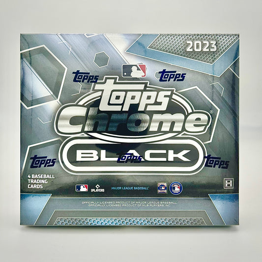 2023 Topps Chrome Black Baseball Hobby Box
