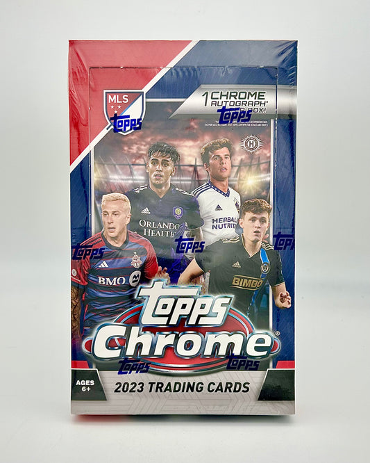 2023 Topps Chrome MLS Major League Soccer Hobby Box