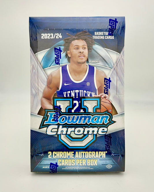2023-24 Bowman Chrome University Basketball Hobby Box