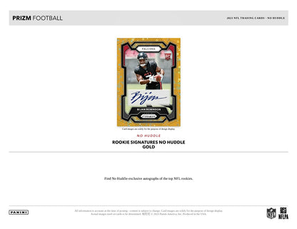 2023 Panini Prizm Football No Huddle Box