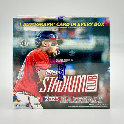 2023 Topps Stadium Club Baseball Hobby Compact Breaker Sealed Case (16 boxes)