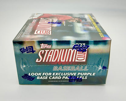 2023 Topps Stadium Club Baseball Hobby Compact Breaker Box