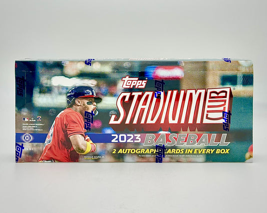 2023 Topps Stadium Club Baseball Hobby Box