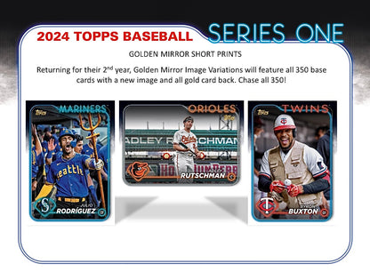 2024 Topps Series 1 Baseball Hobby Sealed Case (12 boxes)