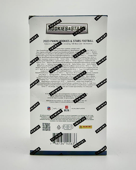 2023 Panini Rookies & Stars Football Hobby Box