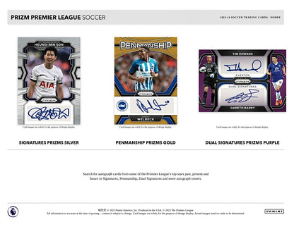 2023-24 Panini Prizm Premier League Soccer Hobby Box