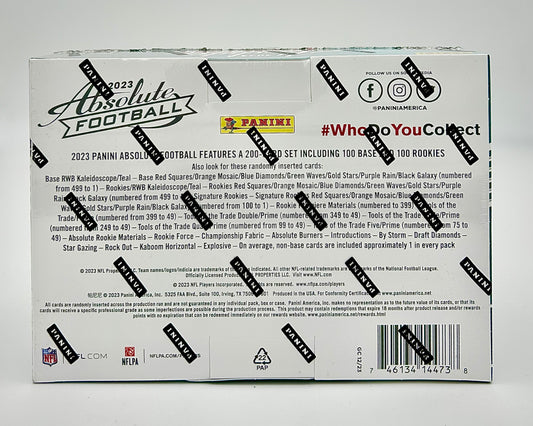 2023 Panini Absolute Football Mega Box