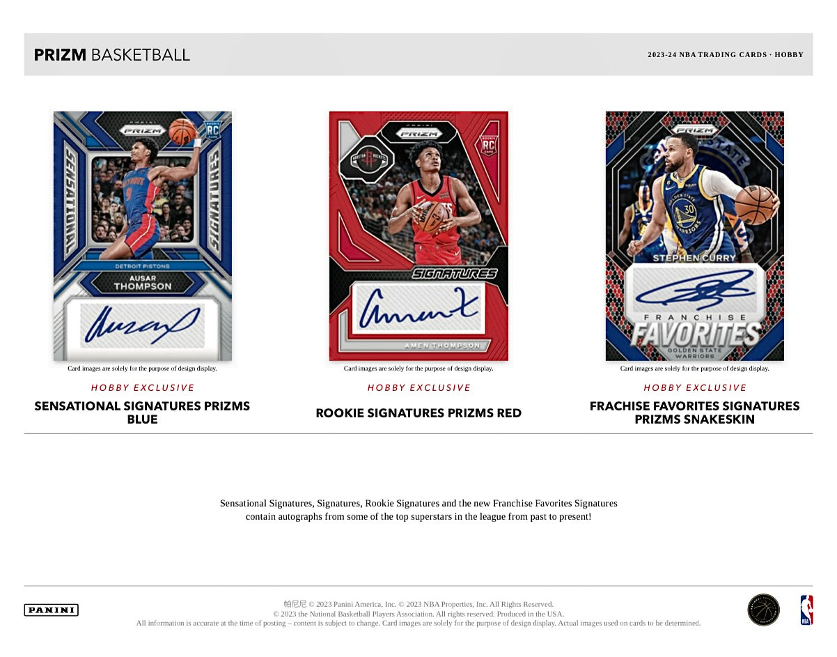 2023-24 Panini Prizm Basketball Hobby Box