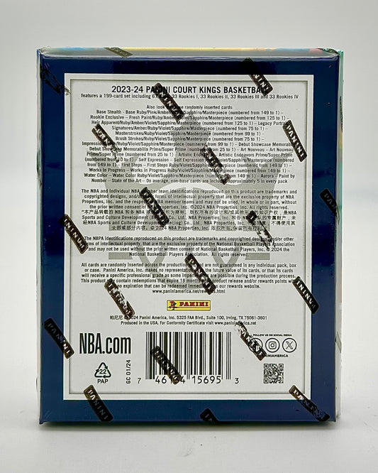2023-24 Panini Court Kings Basketball Hobby Box