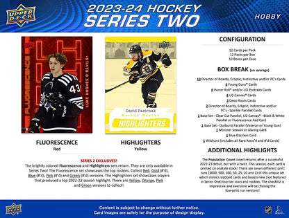 2023-24 Upper Deck Series 2 Hockey Hobby Box