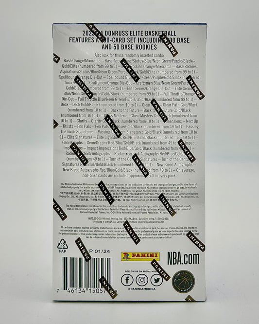 2023-24 Panini Donruss Elite Basketball Hobby Box